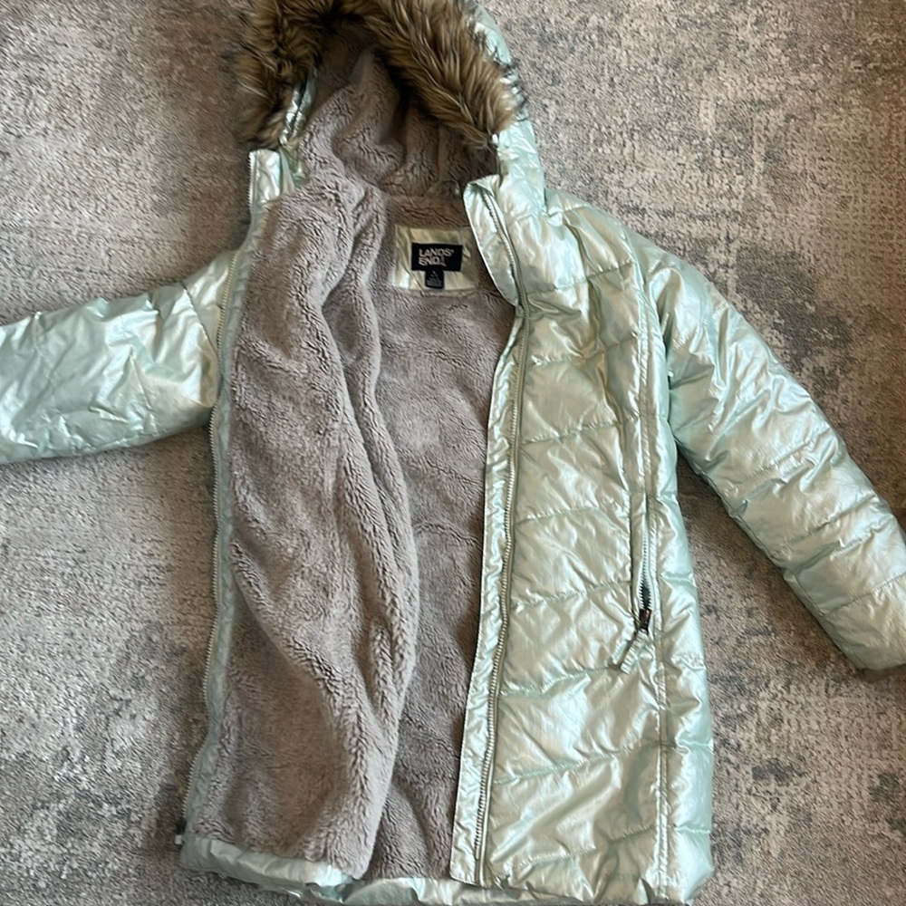Children Lands End winter coat.